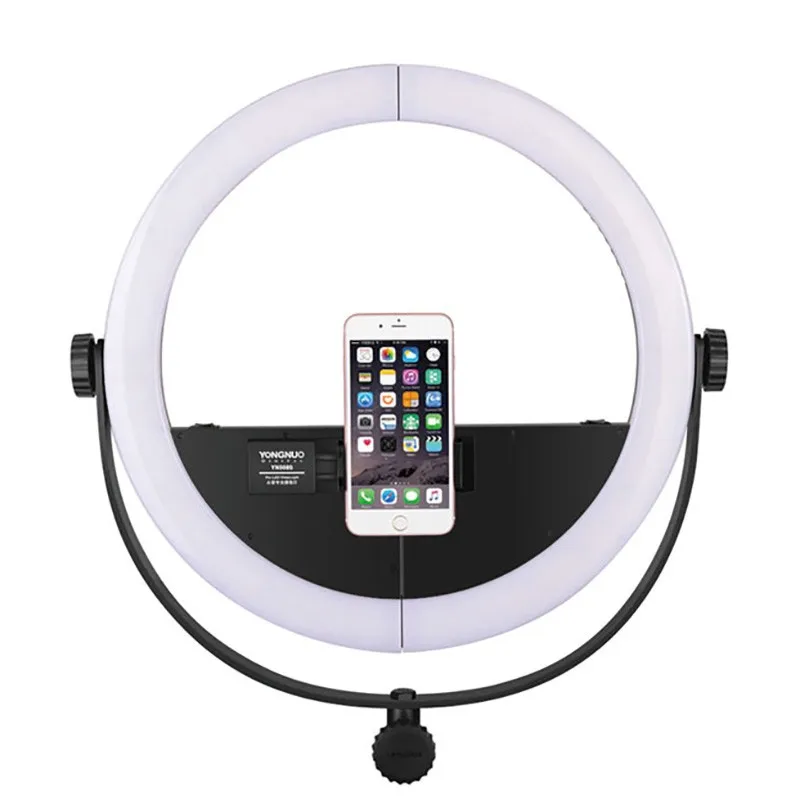 YONGNUO LED YN508S видео свет для iPhone X Samsung Мобильная фотография с регулируемой яркостью