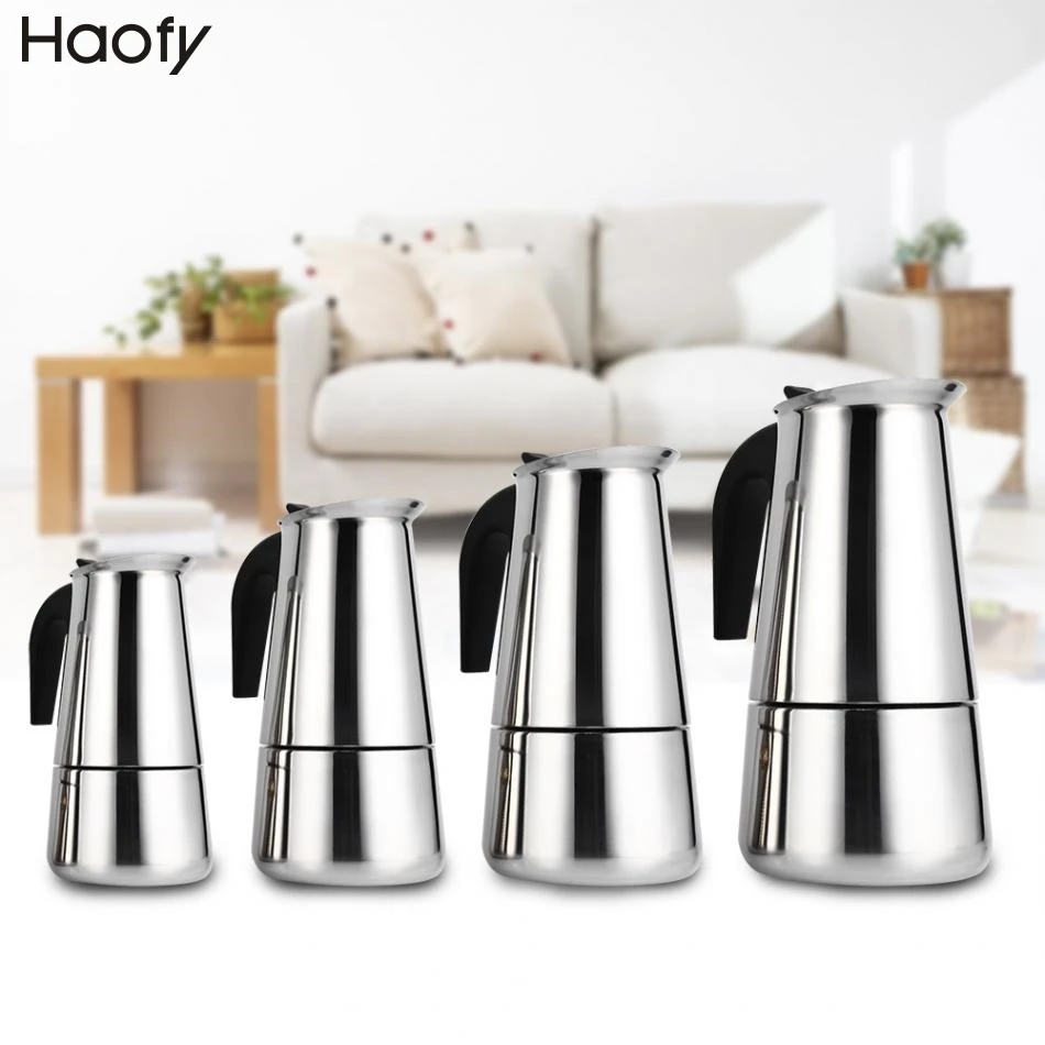 

Moka Espresso Coffee Maker Latte Piano Cottura Filtro Coffee Machine Coffee Pot Percolator Tools Cafetiere Coffee Maker