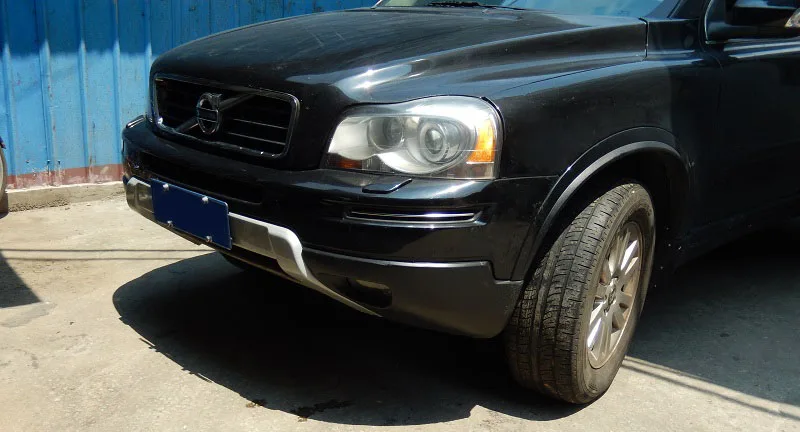 Накладка на передний бампер из нержавеющей стали для Volvo XC90 2008 2009 2010 2011 год