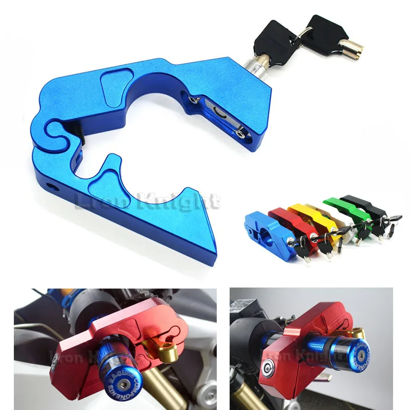 For Yamaha T MAX530 NMAX155 XMAX 300 Motorcycle Handlebar Lock Scooter ATV Brake Clutch Security