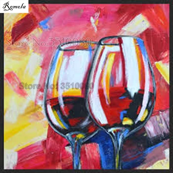 

Full square/round drill 5D DIY diamond painting Red wine glass Embroidery Pattern 3D Cross stitch kits mosaic wall stickers