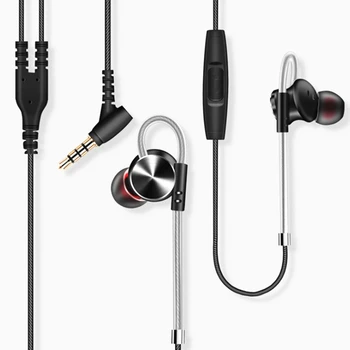 

W3 Metal Stereo Magnetic In Ear Headphone Super bass Earphone HiFi Earbuds With Microphone De Ouvido Headset Auriculares