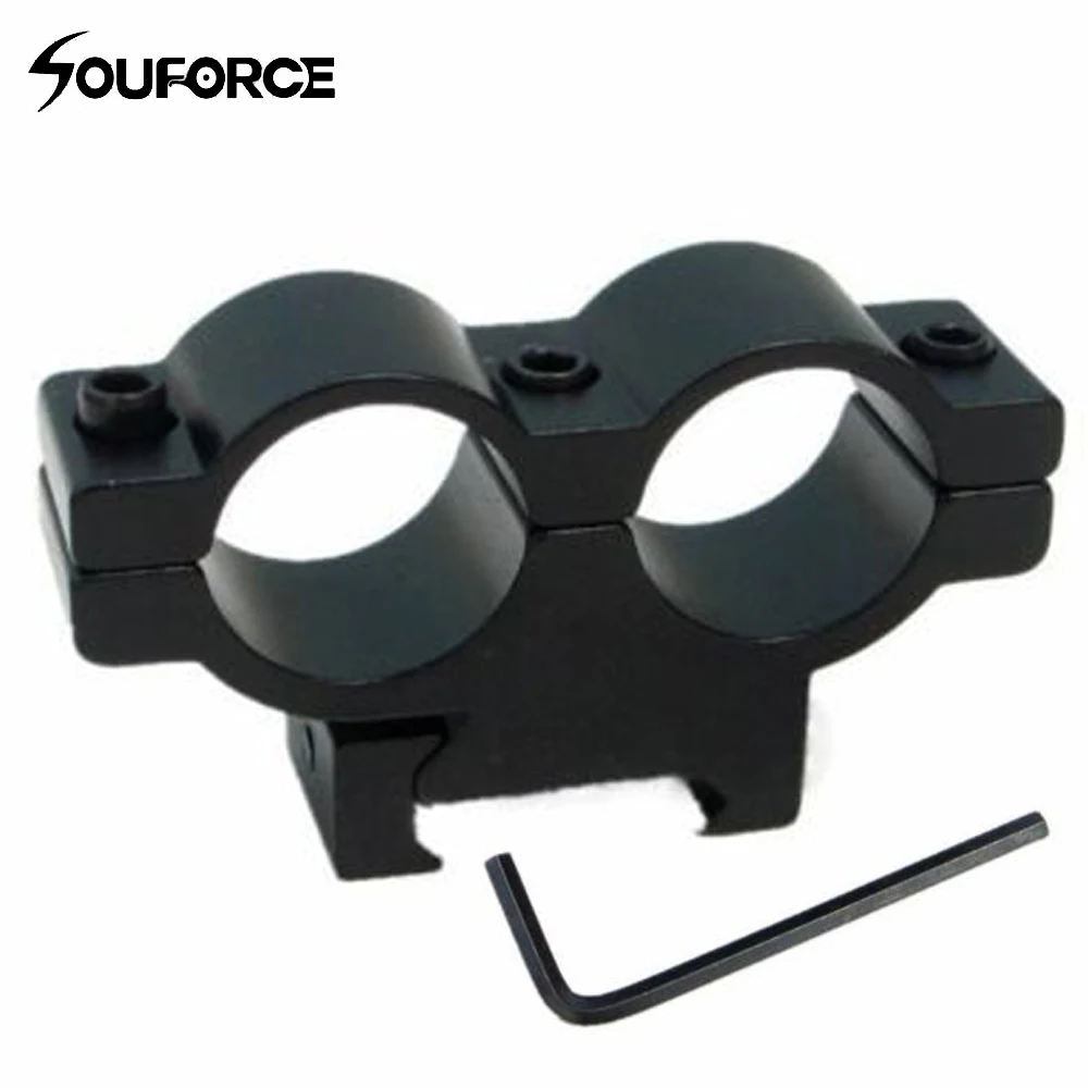 

Heavy Duty 20mm Daul Ring 20mm Rail Picatinny Weaver Mount 4 Laser Torch Scope