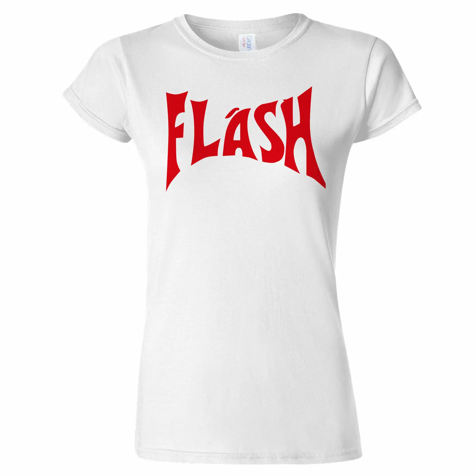 

Flash Queen T Shirt Gordon As Worn By Freddie Mercury Crazy Female T-Shirt Women T Shirt Short Funny Tees Crew Neck Top Tee