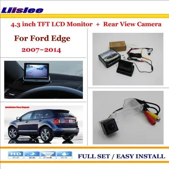 

Liislee For Ford Edge 2007~2014 Car Parking Camera + 4.3" LCD Monitor NTSC PAL = 2 in 1 Parking Rearview System