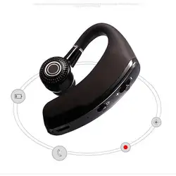 V9 бизнес Bluetooth гарнитура беспроводные наушники Автомобиль Bluetooth V4.1 телефон громкой связи микрофон музыка для iPhone/Xiaomi/samsung Новый