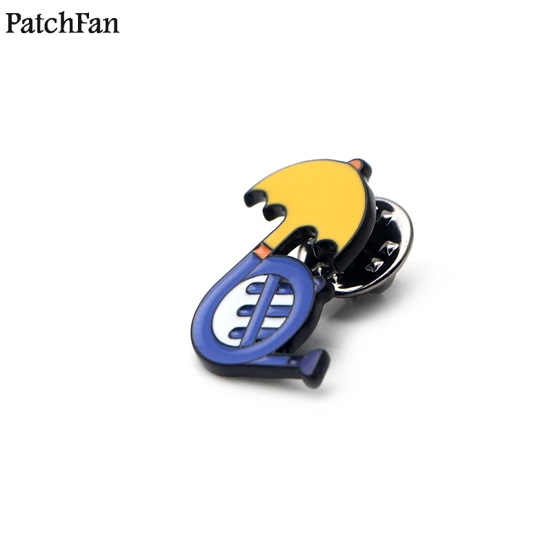 20 шт./лот Patchfan How i met ваша мама французский Рог цинковые булавки рюкзак одежда броши для мужчин и женщин шляпа для значков медалей A1807