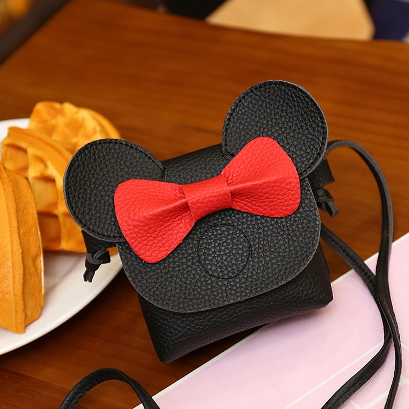 ميكي ميني الفتيات حقيبة أطفال أكياس لطيف الكرتون الأطفال البسيطة Crossbody حقيبة للبنات الطفل هدية عيد ميلاد Sac حقائب