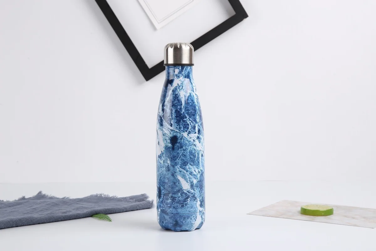 500ML Chilly Bottle Stainless Steel Wine Bottle Shape Thermos Bottle Car Travel Bowling Flask Vacuum Bottle For Water