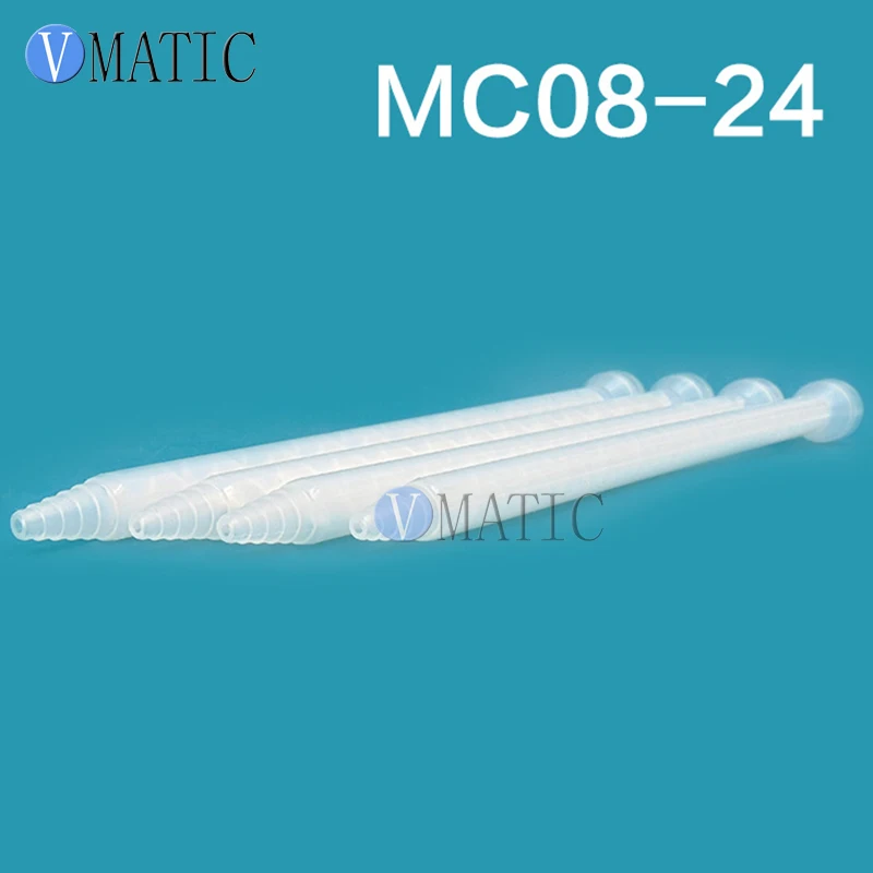 Высокое качество 10 шт. полимерный статический миксер MC08-24 смешивающие насадки для Duo Pack Epoxies