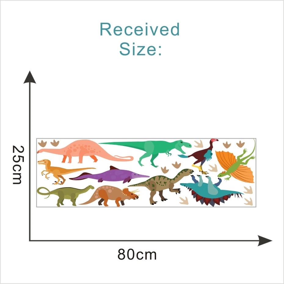Cartoon Dinosaur Wall Sticker