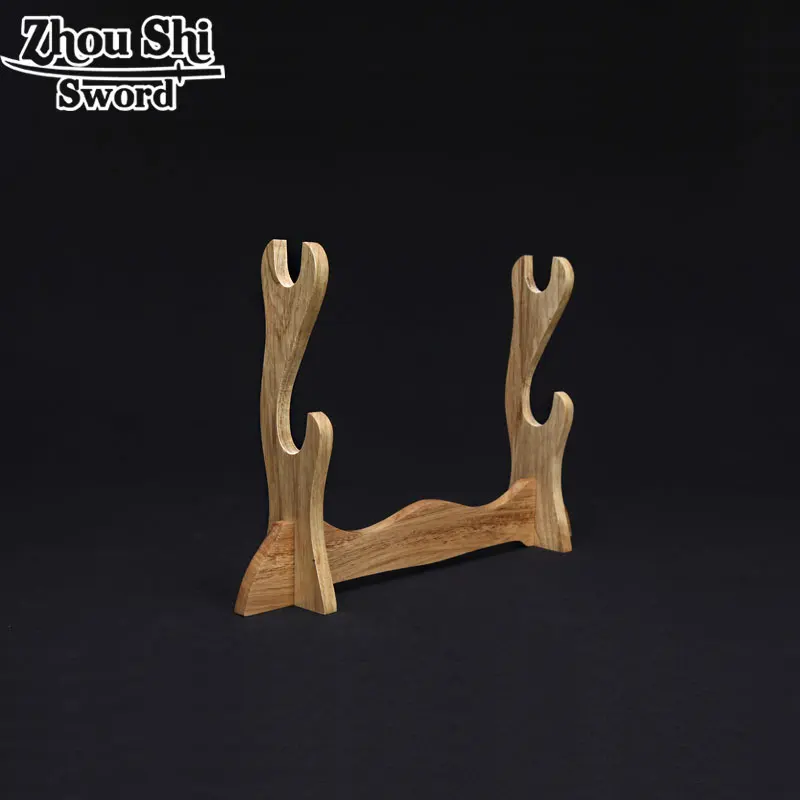 Madera Real Samurai Katana Espada Wakizashi tanto Holder para Dispaly 2 Capa | Дом и сад