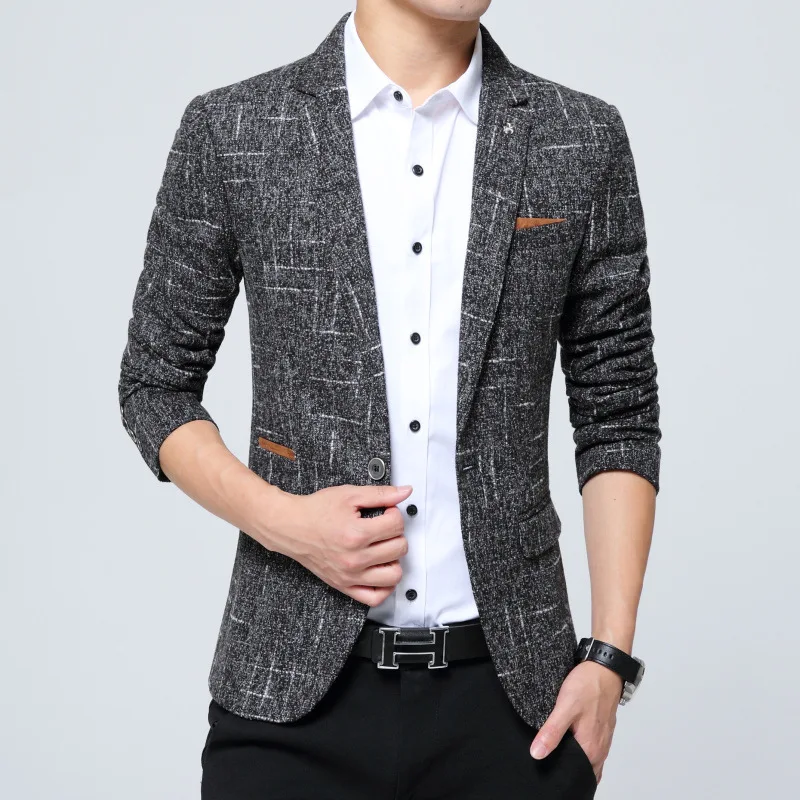 Chaqueta de los hombres Delgado Coreano 2017 primavera