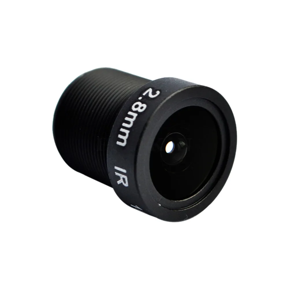 С разрешением 3 мегапикселя, круглые инфракрасные M12 фиксированной 1/2. 7 дюймов 2,8 мм 140 Широкий формат Объективы для видеонаблюдения для HD 1080P cctv Камера