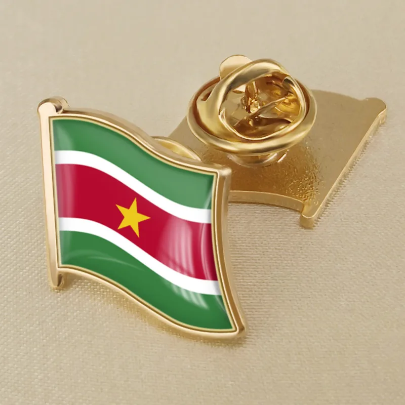 

Suriname Single Flag Lapel Pins