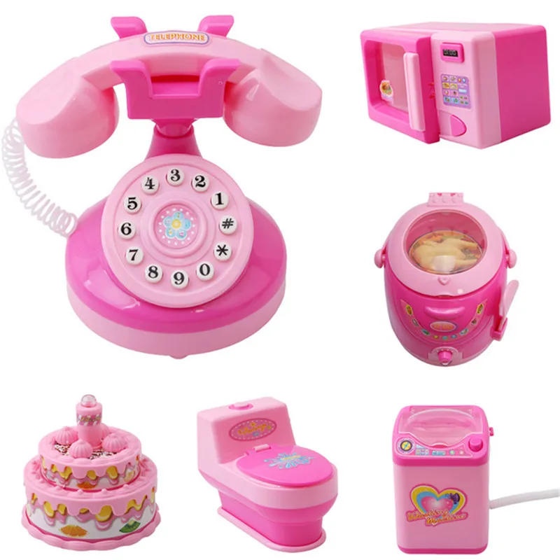 Mini Electric Rice Cooker Pretend Play Toys Simulation Chicken Kitchen