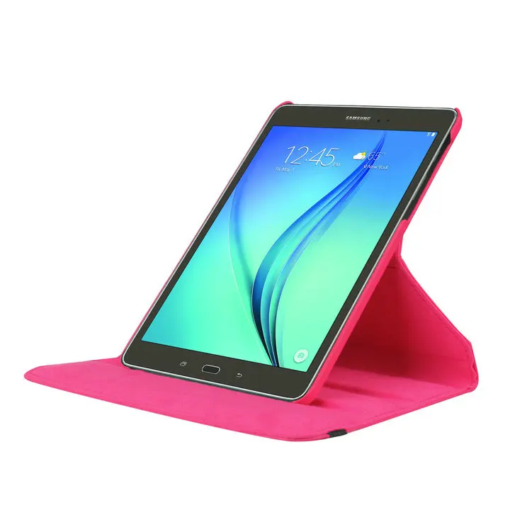 360 градусов вращающийся личи искусственная кожа флип чехол для samsung GALAXY tab A T580 T585 SMT585C 10,1 дюймов Tablet