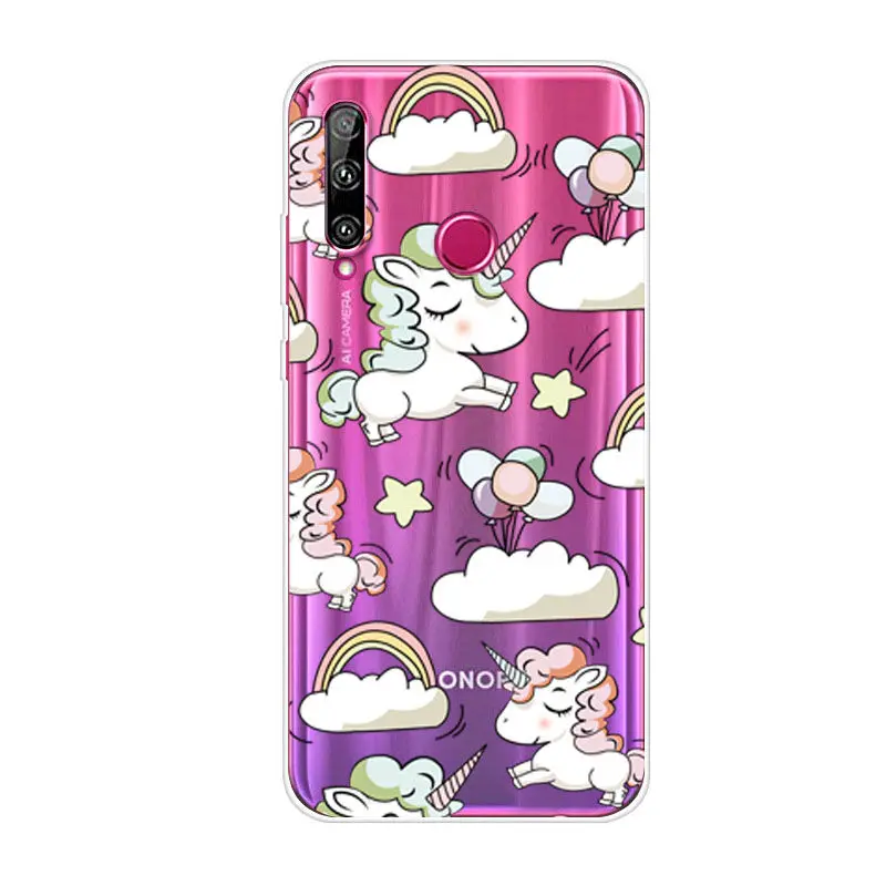 Silicone Case for Huawei Honor 10i Soft TPU Cover for Honor 10i HRY-LX1T Transparant for Honor10i 10 i 6.21 inch 10i Honor10 (36)