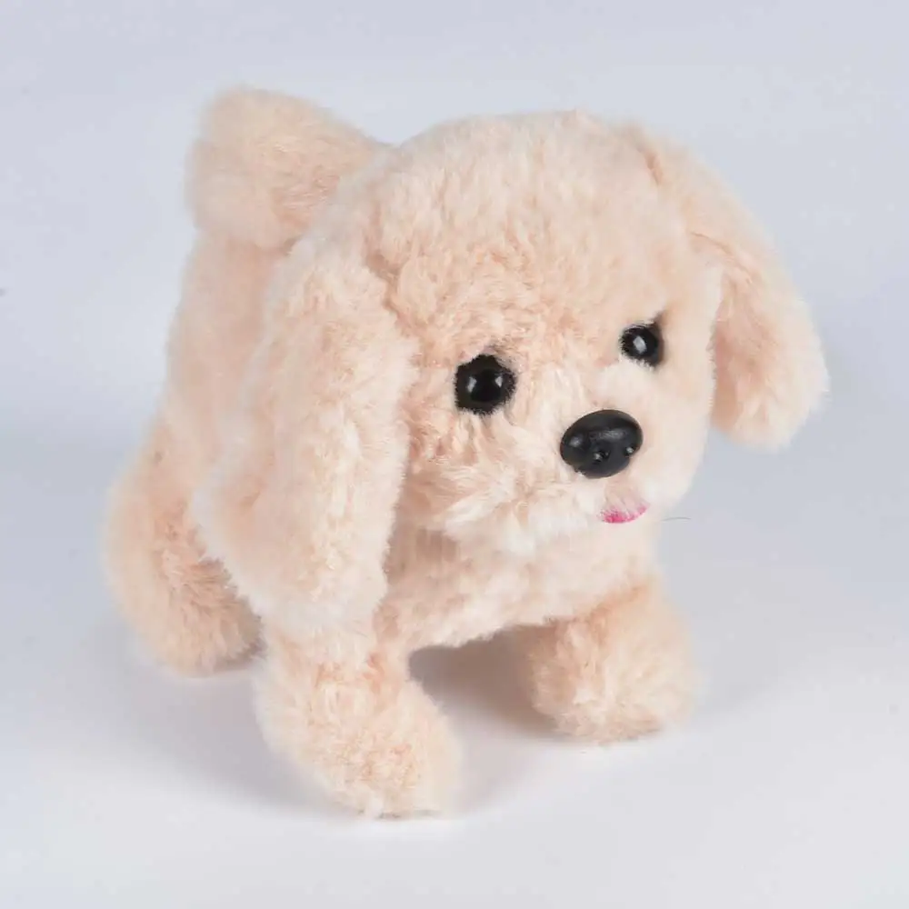  Robot Dog Electronic Dog Interactive Plush Pet Dog Wag Tail Leash Teddy Toys Cute Walk Bark Funny Good Toys For Children Gift