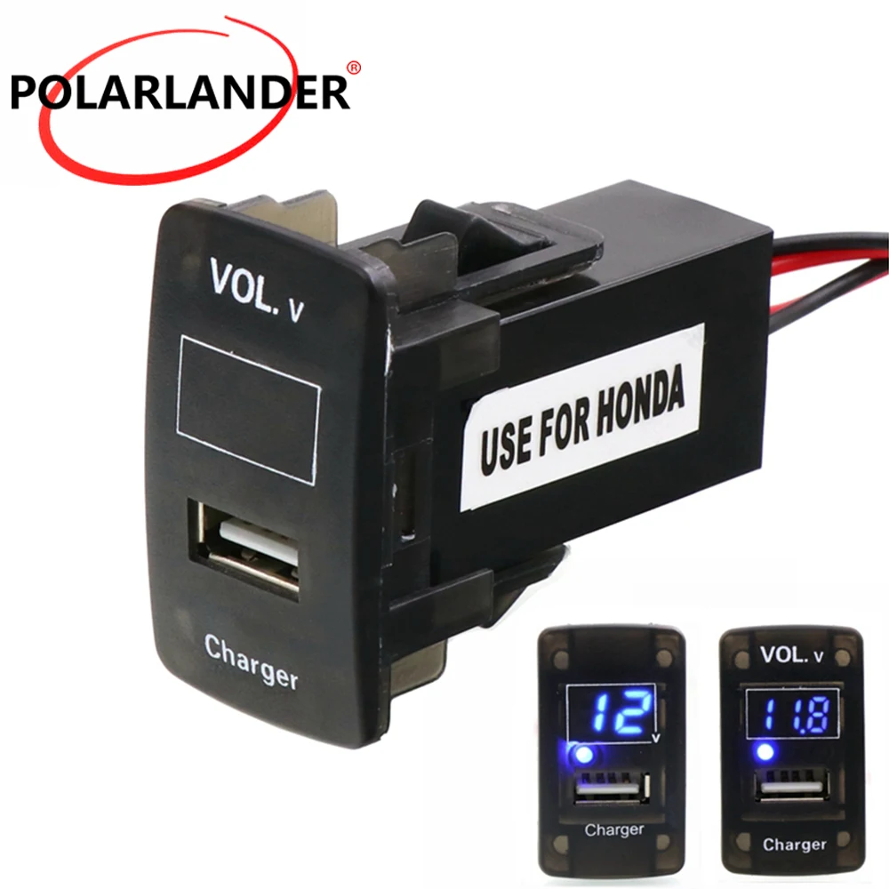 Автомобильное зарядное устройство со светодиодной подсветкой 5 В 2 1 А|socket car|usb