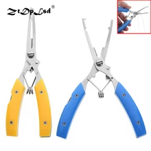 ZtDpLsd нержавеющая сталь универсальные рыболовные плоскогубцы ножницы ножи леска резак крюк инструмент для удаления многофункциональные плоскогубцы аксессуары