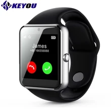 Keyou Q7S smart watches font b smartphone b font smart watch android camera sim function message