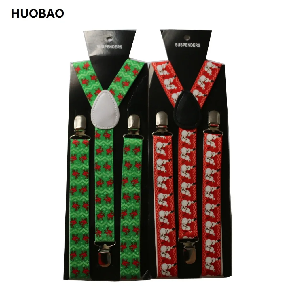 

Men's Suspenders Women's Braces Adult Unisex Adjustable Clip-on 2.5cm Wide Christmas Festivals Fashion Hanging Belt
