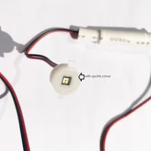 IP67 UVC светодиодный модуль 275nm DC 12 V/24 V стерилизатор DUV светодиодный светильник ультрафиолетовый свет факел лампы с кабелем XH2.54 терминал УФ стерилизатор