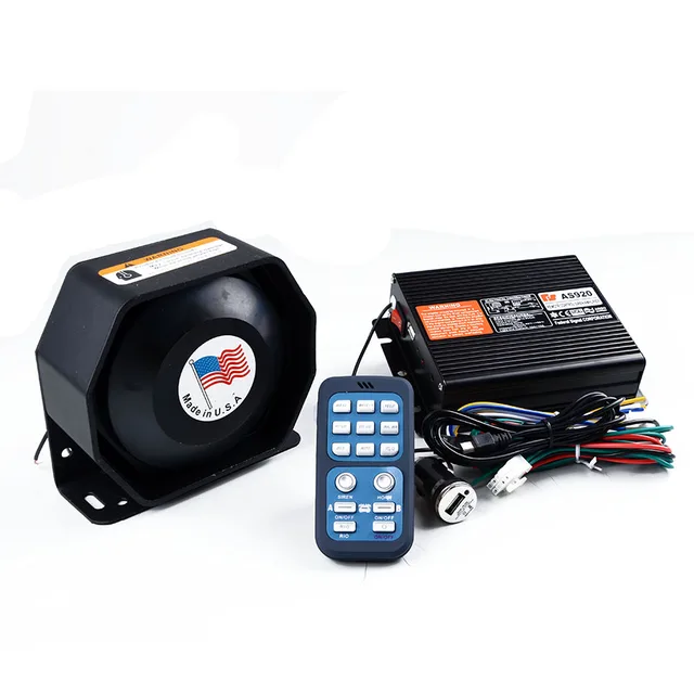 Police Siren AS920 200W Waterproof Car Alarm Siren Horn Police Siren AS920 200W Waterproof Car Alarm Siren Horn