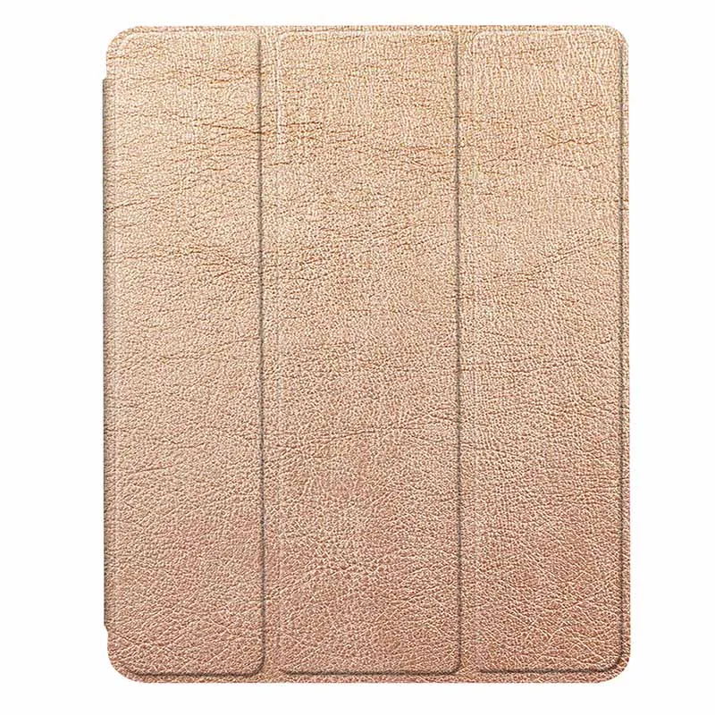 Золотой Чехол для iPad Air 3 10,5 '' откидной кожаный чехол для iPad Air 3 10. 5 дюймов рамка с пенал-подставкой+ стилус - Цвет: Золотой
