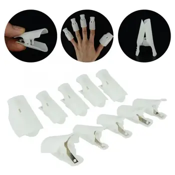 

Gel Polish Remover Plastic Nail Art Soak Off Cap UV Gel Polish Remover Clip Wrap Manicure Tool Nail Polish Remover Gel s