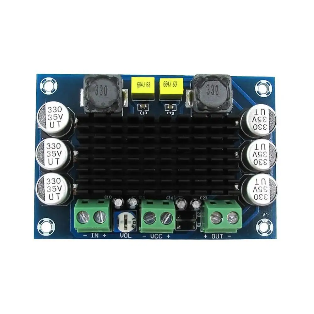 TPA3116D2 цифровой аудио усилитель доска класса D 100 Вт усилители DC12-26V DIY XH-M542 HIFI усилитель