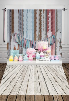 

HUAYI 5X7FT Art fabric photography Birthday party Backdrop D-7245