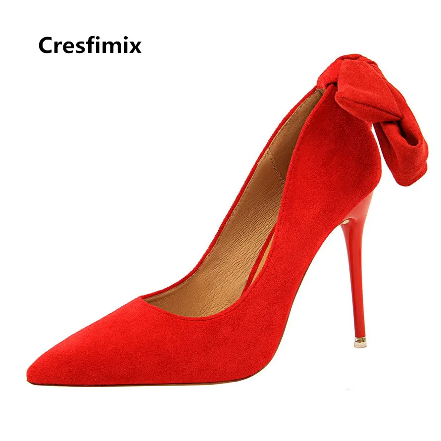 Cresfimix mujer tacones altos женские пикантные вечерние туфли на высоком каблуке для ночного клуба Женские повседневные туфли-лодочки на высоком