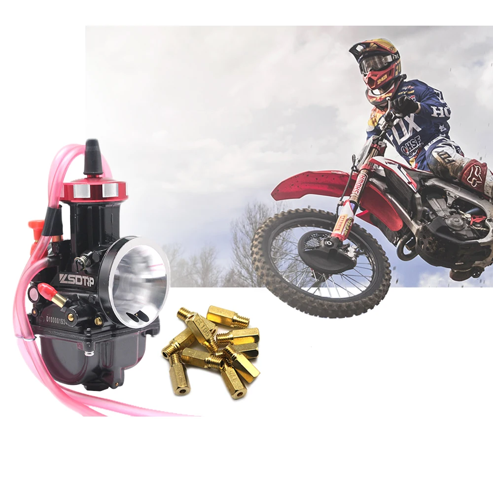 ZSDTRP мотоцикл Keihin PWK карбюратор 33 34 35 36 38 40 42 мм гоночные скутеры Dirt Bike ATV с основной струей используется 250-450cc Carb