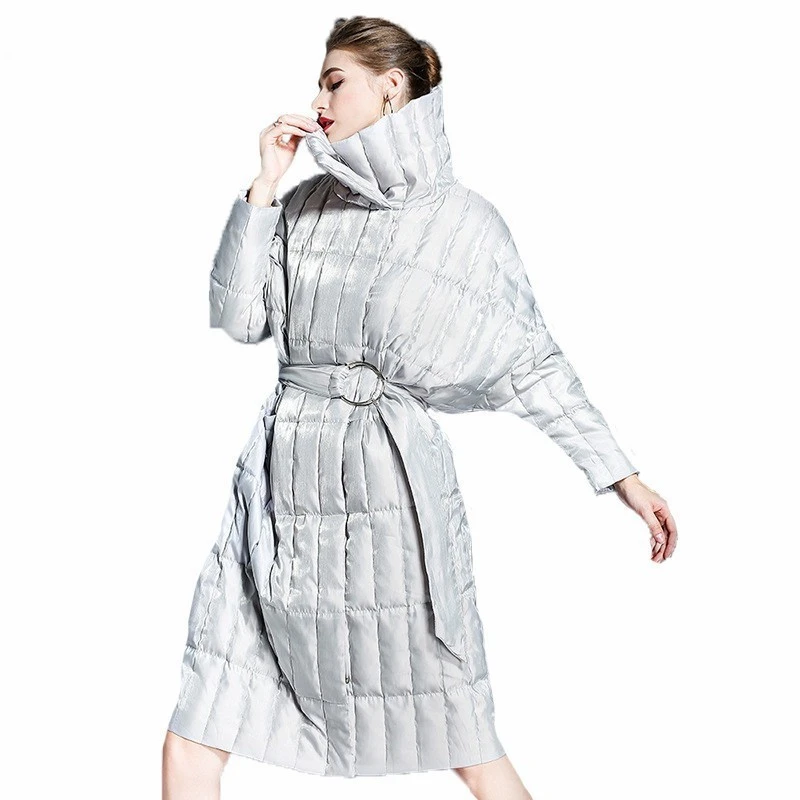 2018 Winter Women White Duck Down Parkas Female Down jacket Ladies