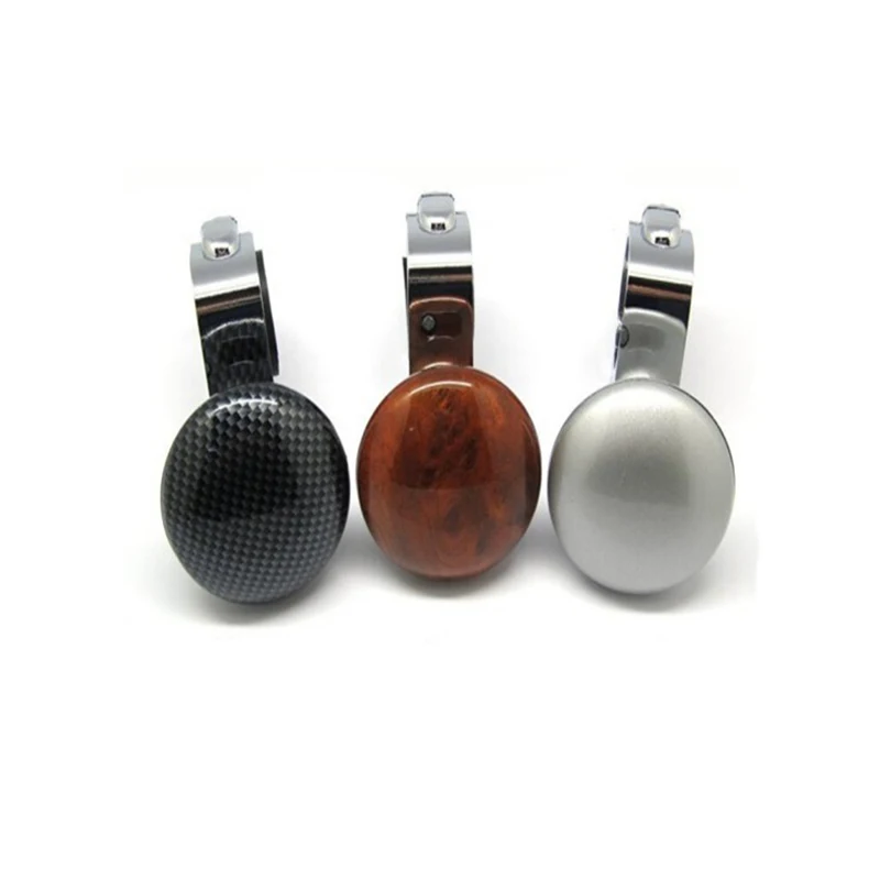 

Black Brown Universal Car Universal teering Wheel Knob Booster Ball Steering metal bearing truck handle steering wheel auxiliary