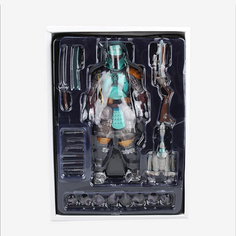 Bandai Movie Realization Star Wars Ronin Boba Fett Action Figure Brand New 18cm height Bandai Movie Realization Star Wars Ronin Boba Fett Action Figure Brand New 18cm height