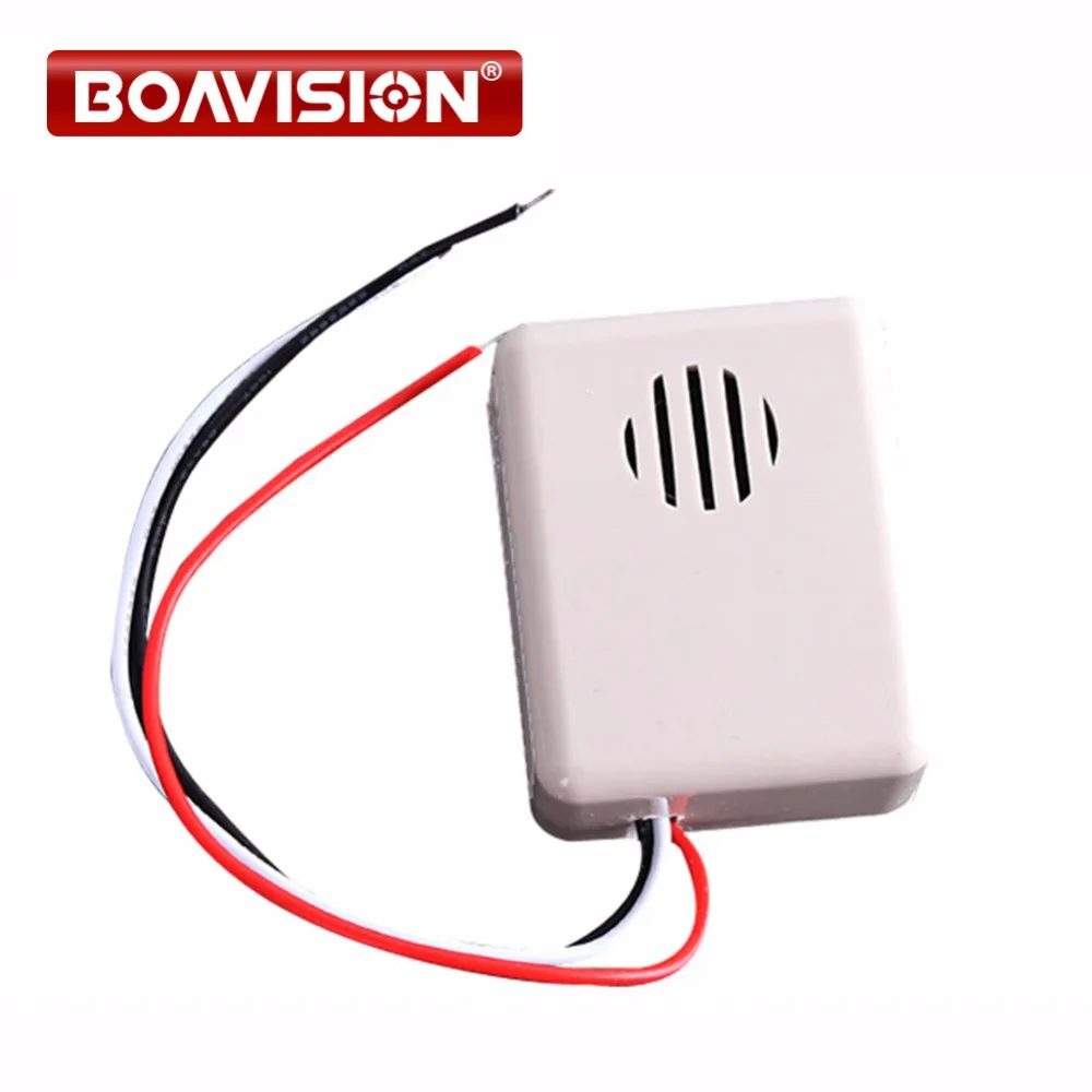 

CCTV Microphone DC6-12V Power Wide Range Mic Audio Microphone CCTV Clear Sound Audio Pick up Device Microphone for Camera