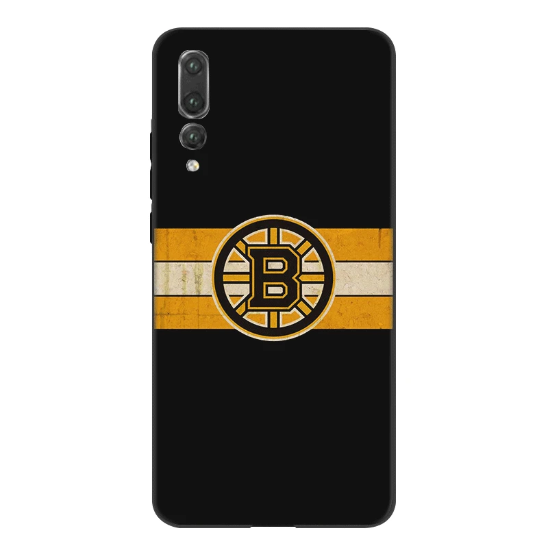 Desxz Силиконовый сотовый Чехол для телефона Boston Bruins Хоккей для huawei Honor 7A 7C 7X8 8X 8C 9 Note 10 Lite - Цвет: B1