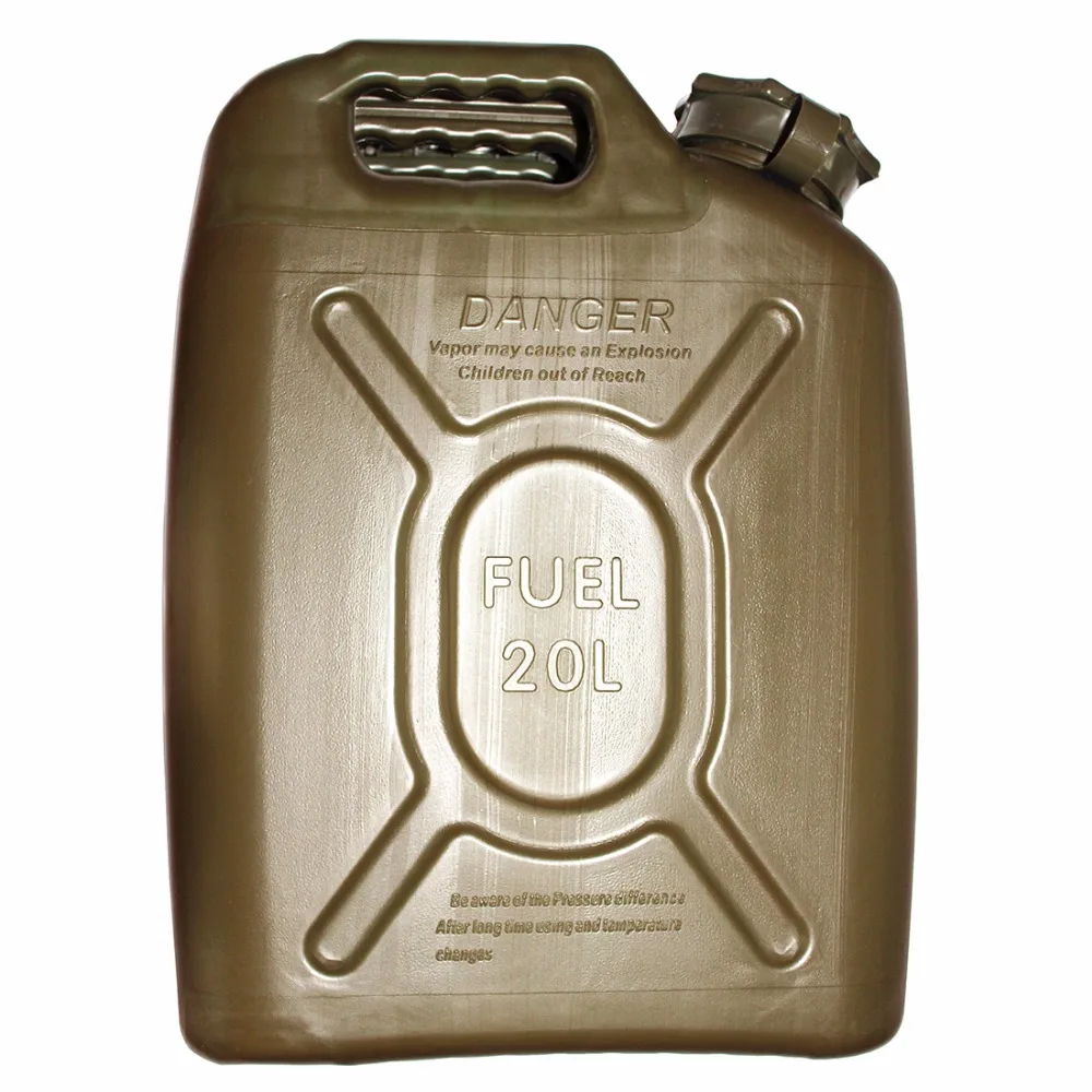

20L PVC Petrol Tank 5GAL Fuel Can Jerrycan Oil Canister Gasoline Container Bucket
