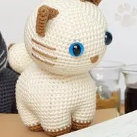 Игрушки для вязания крючком амигуруми погремушка кошка номер модели w3|Мягкие