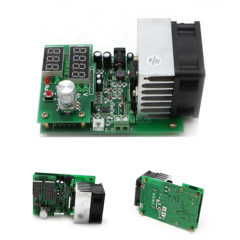 Günstig 9.99A 60W 30V Konstante Strom Elektronische Last Entladung Batterie Kapazität Tester