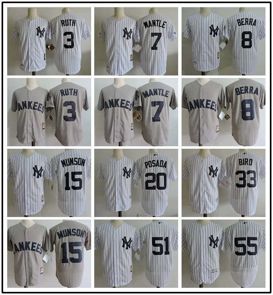 Прошитой MLB Нью-Йорк Янкиз Дерек Джетер Дон Маттингли Гэри Санчес - Цена: 