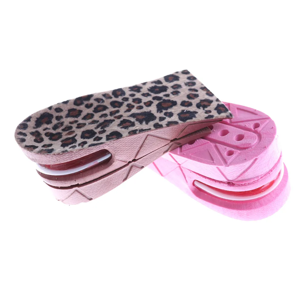 Air Cushion Shoe Insole Men Women Increase Lift Heel Inserts Adjustable Heel insert Higher Shoes Pads Layer Taller 5cm/2inch