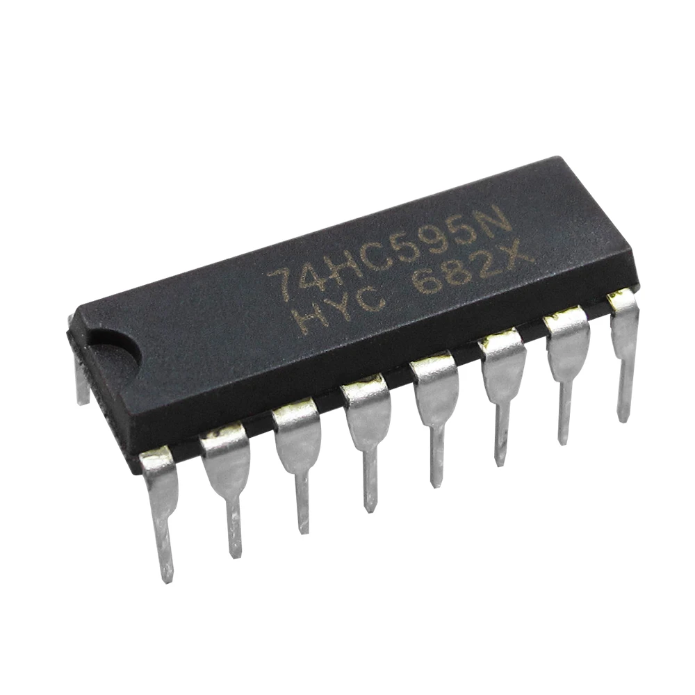 

Бесплатная доставка, 100 шт., SN74HC595N 74HC595N 74HC595 DIP-16