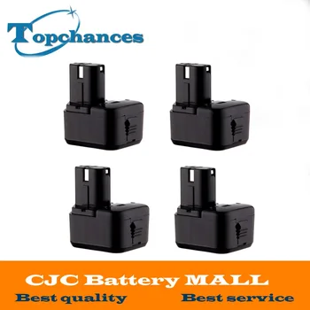 

4X High Quality 12V 2000mAh NI-CD Battery for Hitachi EB1220BL EB1214S EB1212S WR12DMR CD4D DH15DV C5D