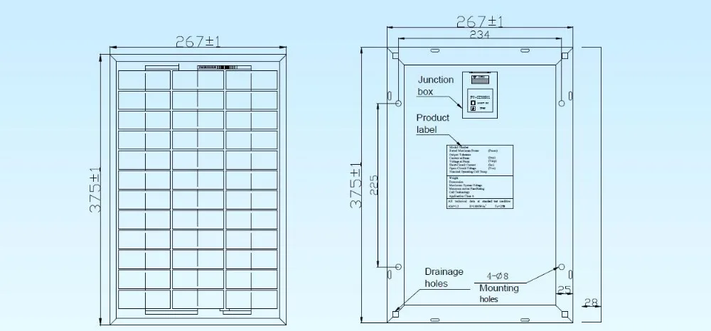 8 W, 12 V режущие ячейки мульти/поликристаллическая солнечная панель, PV модуль для домашней системы 18 V и применения