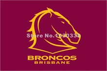 Brisbane Broncos Flag 3ft X 5ft National Rugby League NRL Banner Size 4 144* 96cm Flag