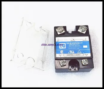 

2~5 Pcs/Lot SSR 40A Input 3-32VDC,Output 480VAC Single Phase Solid State Relay Brand New
